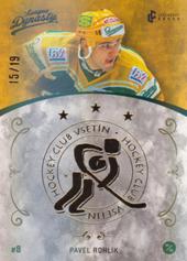 Rohlík Pavel 2021 Legendary Cards League Dynasty Gold Rainbow #17