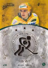 Tomek Michal 2021 Legendary Cards League Dynasty Gold Rainbow #21