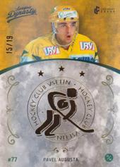 Augusta Pavel 2021 Legendary Cards League Dynasty Gold Rainbow #33