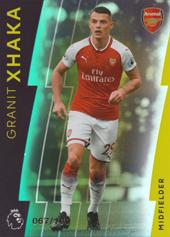 Xhaka Granit 17-18 Topps Premier League Platinum Green #9