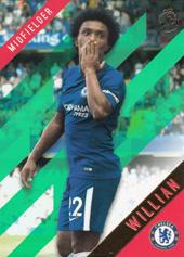 Willian 17-18 Topps Premier Gold Green #35