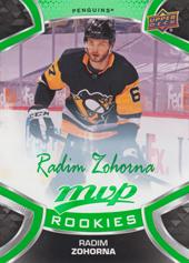 Zohorna Radim 21-22 Upper Deck MVP Rookie Green Script #237
