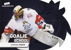 Furch Dominik 2020 MK Reprezentace Goalie School Die Cut Retail Blue #9