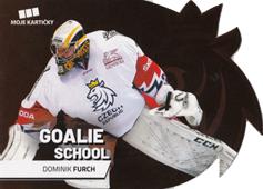 Furch Dominik 2020 MK Reprezentace Goalie School Die Cut Retail Red #9
