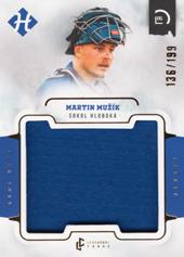Mužík Martin 2022 Legendary Cards Czech Baseball Extraleague Game Used Jersey #M-6