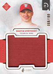 Střítecký Martin 2022 Legendary Cards Czech Baseball Extraleague Game Used Jersey #M-7