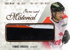 Houdek Tomáš 2018 OFS You Want the Best Game Used Material #M-HE
