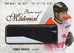 Houdek Tomáš 2018 OFS You Want the Best Game Used Material #M-HE