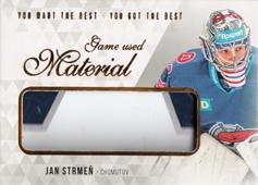 Strmeň Jan 2018 OFS You Want the Best Game Used Material #M-SJ