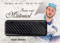 Zohorna Radim 2018 OFS You Want the Best Game Used Material #M-ZR