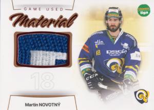 Novotný Martin 23-24 GOAL Cards Chance liga Game Used Material #GUM-01