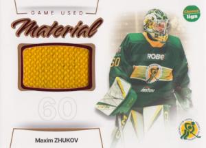 Zhukov Maksim 23-24 GOAL Cards Chance liga Game Used Material #GUM-03