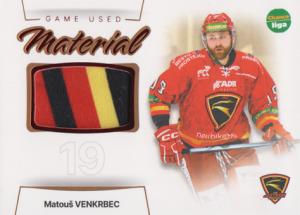 Venkrbec Matouš 23-24 GOAL Cards Chance liga Game Used Material #GUM-08