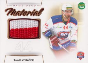 Voráček Tomáš 23-24 GOAL Cards Chance liga Game Used Material #GUM-10