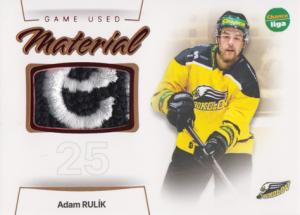 Rulík Adam 23-24 GOAL Cards Chance liga Game Used Material #GUM-23