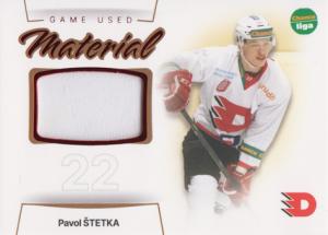 Štetka Pavol 23-24 GOAL Cards Chance liga Game Used Material #GUM-25