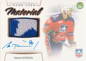 Dočekal Martin 23-24 GOAL Cards Chance liga Game Used Material Auto #GUM-07