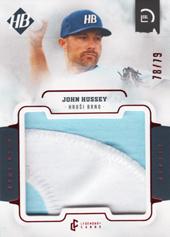 Hussey John 2022 Legendary Cards Czech Baseball Extraleague Game Used Patch #M-4