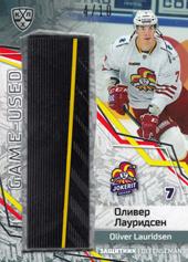 Lauridsen Oliver 18-19 KHL Sereal Premium Game Used Stick #STI-004