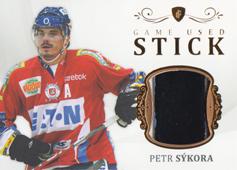Sýkora Petr 2023 Legendary Cards Rekordy ELH Game Used Stick #GUS-03