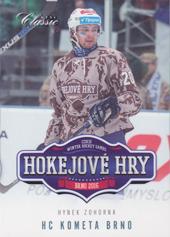 Zohorna Hynek 15-16 OFS Classic Hokejové hry Brno Team Edition #HH-3