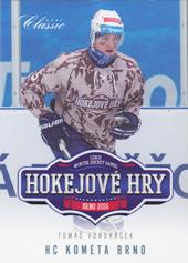 Vondráček Tomáš 15-16 OFS Classic Hokejové hry Brno Team Edition #HH-18