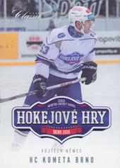 Němec Vojtěch 15-16 OFS Classic Hokejové hry Brno Team Edition #HH-52