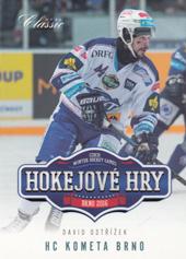 Ostřížek David 15-16 OFS Classic Hokejové hry Brno Team Edition #HH-36