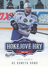 Kováčik Jozef 15-16 OFS Classic Hokejové hry Brno Team Edition #HH-40