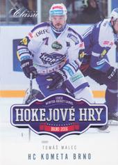 Malec Tomáš 15-16 OFS Classic Hokejové hry Brno Team Edition #HH-49