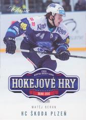 Beran Matěj 15-16 OFS Classic Hokejové Hry Brno Team Edition #HH-90