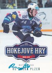 Beran Matěj 15-16 OFS Classic Hokejové hry Brno Signature #HH-90
