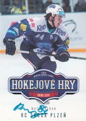 Beran Matěj 15-16 OFS Classic Hokejové hry Brno Signature #HH-90