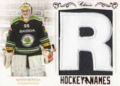 Růžička Martin 15-16 OFS Classic Hockey Names "R" #HN-13