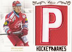 Polanský Jiří 15-16 OFS Classic Hockey Names "P" #HN-24