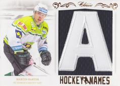 Bartek Martin 15-16 OFS Classic Hockey Names "A" #HN-27