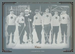 1908 Chamonix 2021 OFS The Final Series History of Czech National Teams Copper Rainbow #HCNT-01