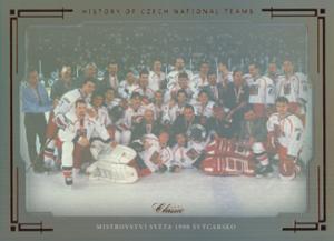 MS 1998 Švýcarsko 2021 OFS The Final Series History of Czech National Teams Copper Rainbow #HCNT-46