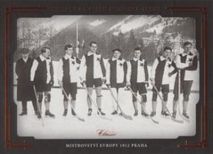 ME 1912 Praha 2020 OFS Czech Hockey Hall of Fame History of Czech National Teams Copper #HCNT-03