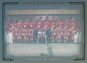 OH 1992 Albertville 2021 OFS The Final Series History of Czech National Teams Emerald Rainbow #HCNT-40