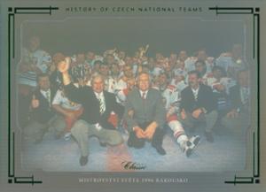 MS 1996 Rakousko 2021 OFS The Final Series History of Czech National Teams Emerald Rainbow #HCNT-42