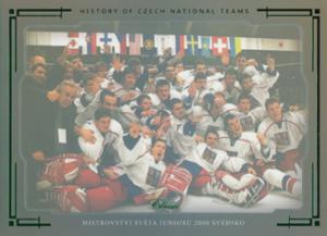 MSJ 2000 Švédsko 2021 OFS The Final Series History of Czech National Teams Emerald Rainbow #HCNT-48