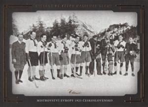 ME 1925 ČSR 2020 OFS Czech Hockey Hall of Fame History of Czech National Teams Gold #HCNT-07