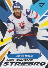 Miklík Michel 2023 Hokejové Slovensko Helsinské striebro #HS-20