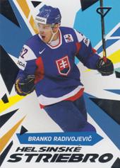 Radivojevič Branko 2023 Hokejové Slovensko Helsinské striebro #HS-22