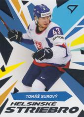 Surový Tomáš 2023 Hokejové Slovensko Helsinské striebro #HS-23