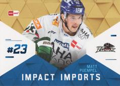 Puempel Matt 21-22 Playercards DEL Impact Imports #II01