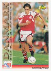 Povlsen Flemming 1993 UD World Cup 94 Preview International Stars EN/DE #122