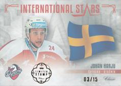 Harju Johan 19-20 OFS Classic International Stars Limited Stamp #IS-JHA