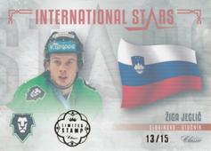 Jeglič Žiga 19-20 OFS Classic International Stars Limited Stamp #IS-ŽJE